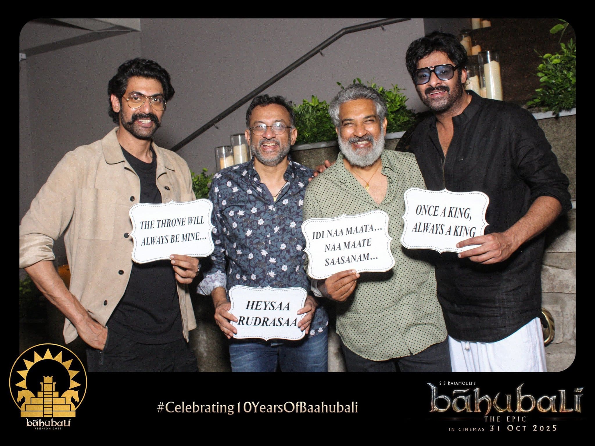 Bahubali Reunion at a Glance
